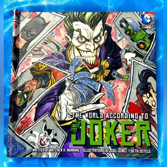 The World According to Joker -  2014 Hardcover 🤡🤪🦇 - Picture 1 of 14